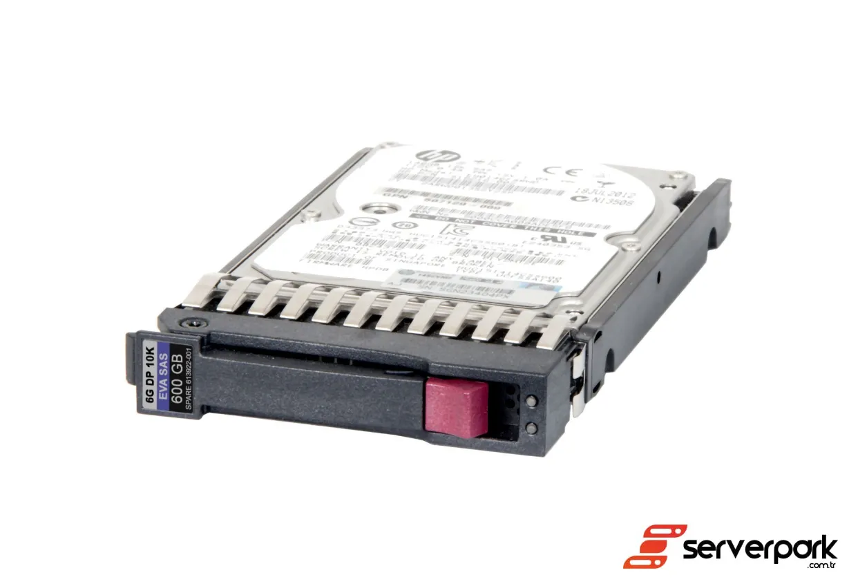 HP EVA 600GB 2.5' SAS HDD - PN: 613922-001 / AW611A