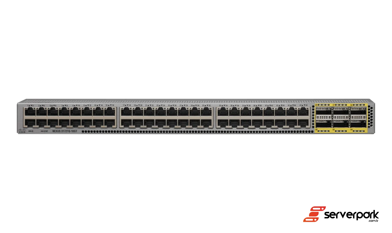 Cisco Nexus 3172 N3K-C3172TQ-XL 48x 10Gb RJ-45, 6x 40Gb QSFP+ - PN: N3K-C3172TQ-XL