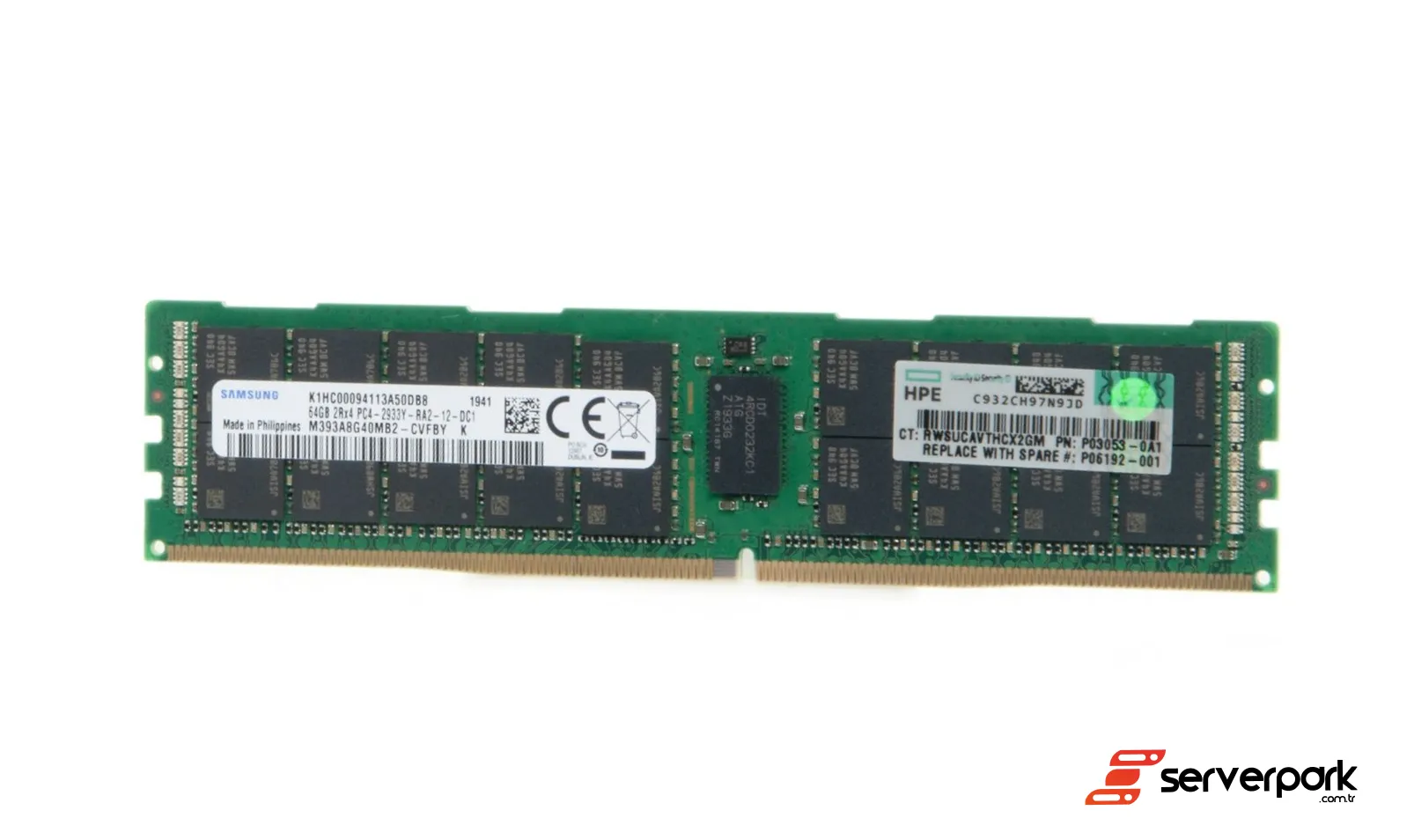 HP 64GB 2Rx4 PC4-2933Y R-DIMM DDR4 ECC - PN: P00930R-B21