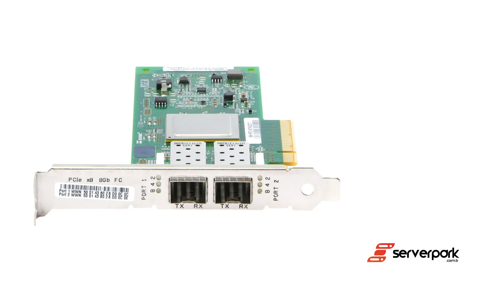 HPE 82Q Dual Port 8G SFP+ HBA - PN: 489191-001 / AJ764A