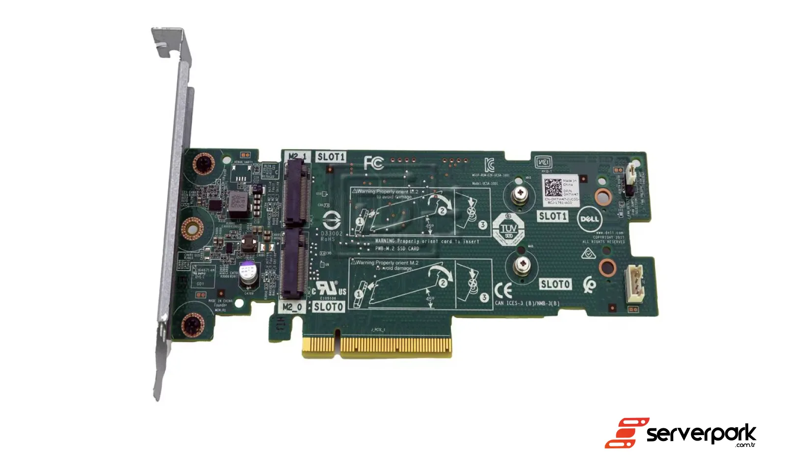 Dell BOSS CONTROLLER 2 x M.2 SATA - PN: 061F54