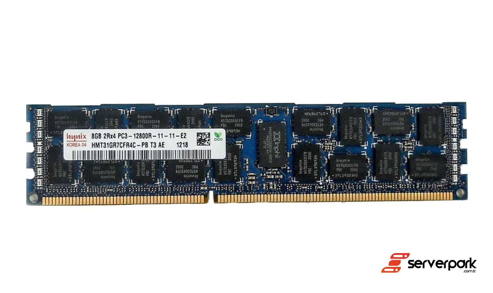 Hynix 8GB 2Rx4 PC3-12800R DDR3 REG ECC - PN: HMT31GR7CFR4C