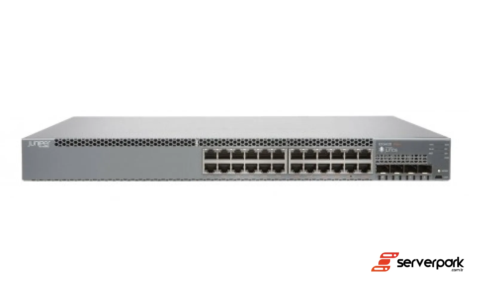 Juniper EX3400-48T 48x 1Gb RJ-45, 4x 10Gb SFP+, 2x 40Gb QSFP+ PN: EX3400-48T