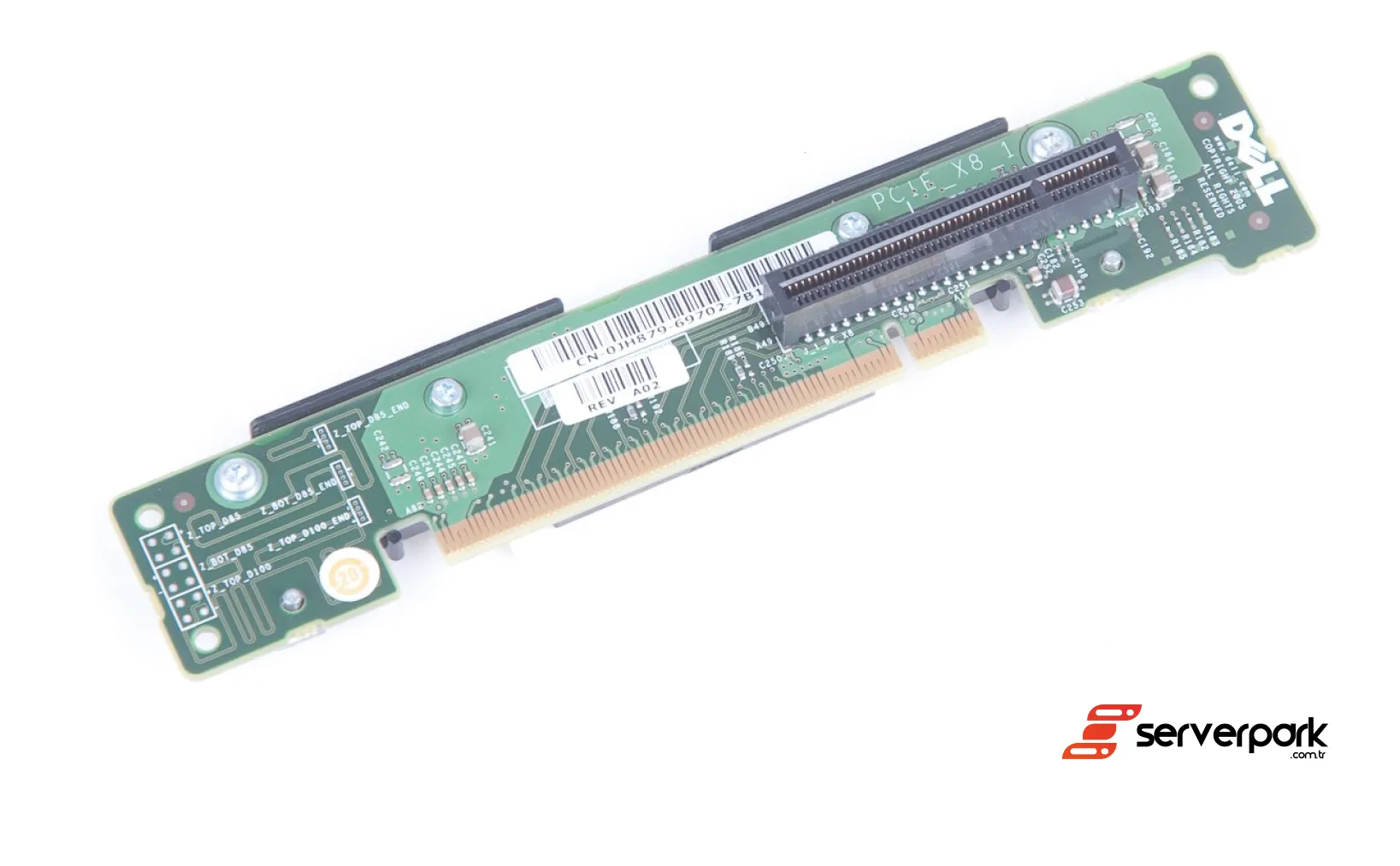 DELL Riser Kart - PCI-E Center - PowerEdge 1950/2950 - PN: 0MH180 / 0JH879 / MH180 / JH879