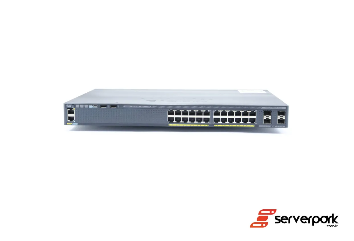 Cisco Catalyst WS-C2960X-24PS-L 24x 1Gb RJ45, 4x 1Gb SFP - PN: WS-C2960X-24PS-L