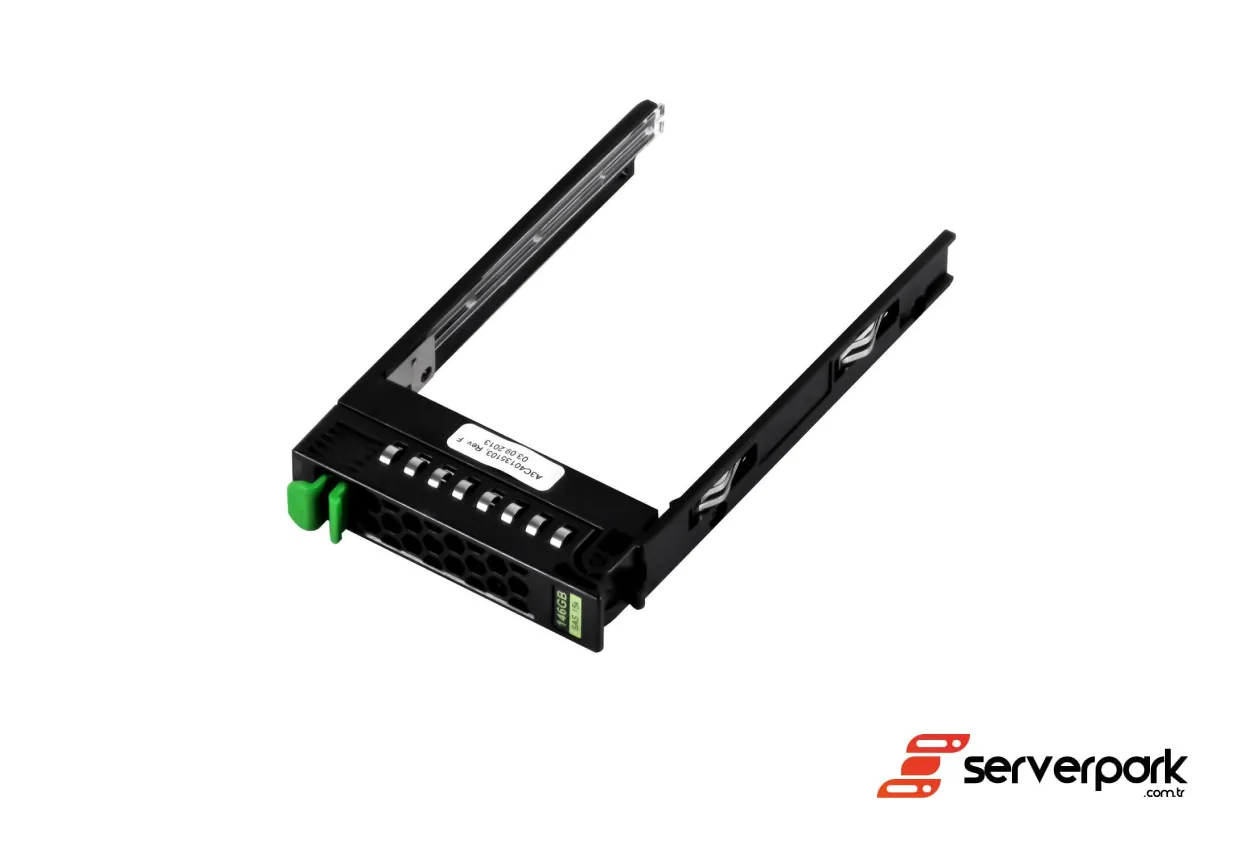 FUJITSU PRIMERGY S5, S6, S7, S8 Serileri 2.5' SFF S-Series Disk Kızağı PN: A3C40135103