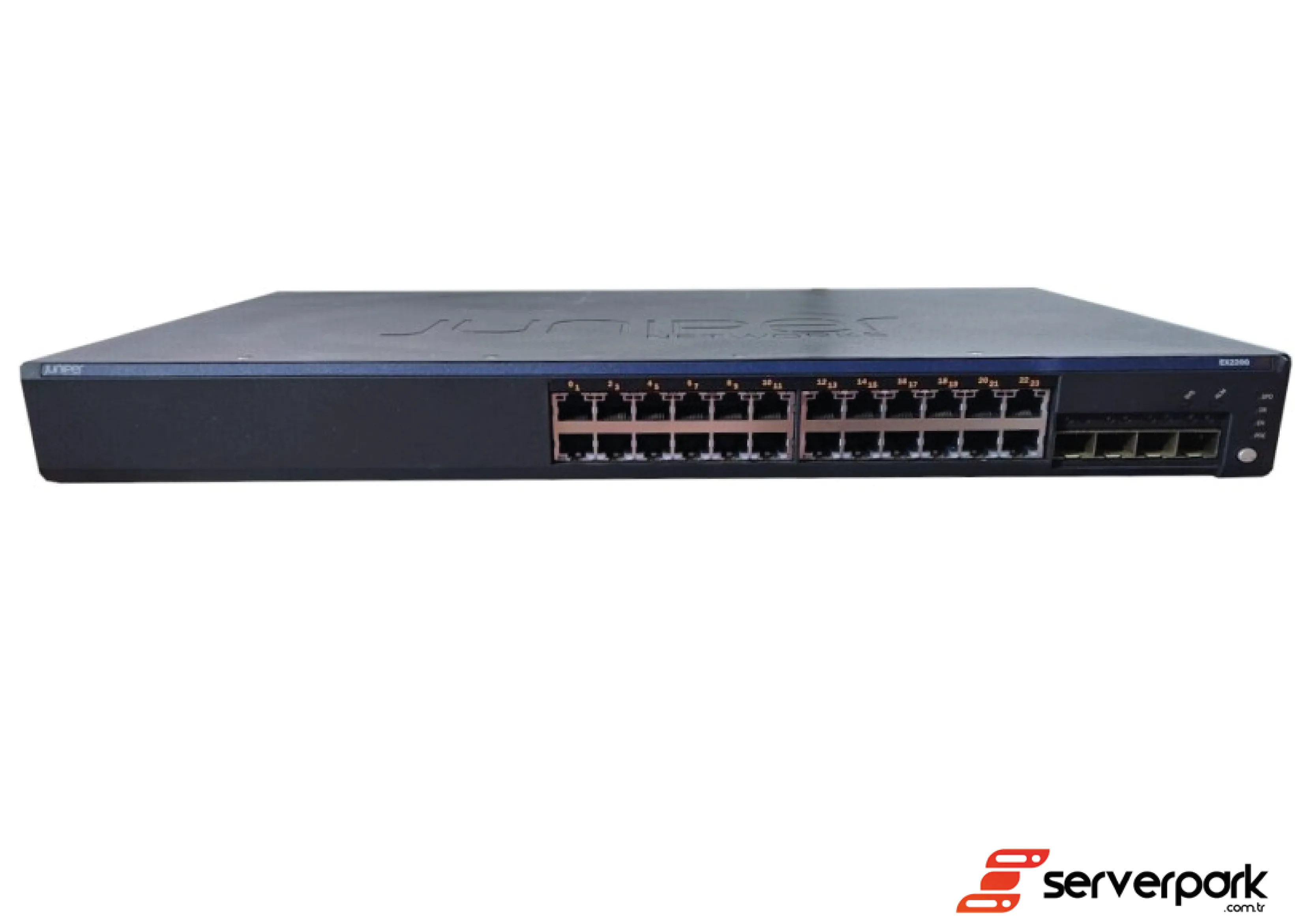 Juniper EX2200-24T-4G 24x 1Gb Rj-45, 4x 1Gb SFP - PN: EX2200-24T-4G