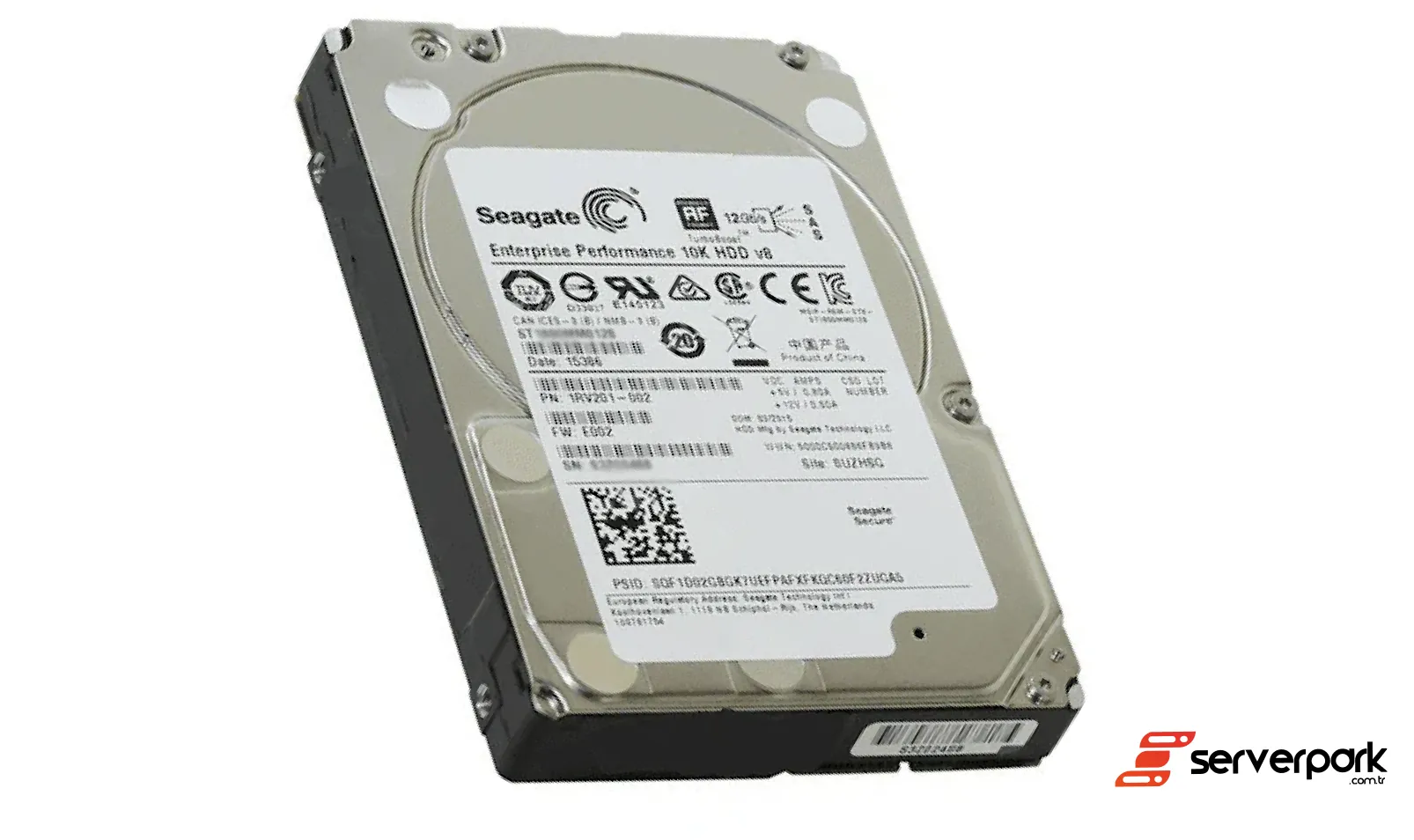 SEAGATE 1.2TB 10K HDD SAS - PN: ST1200MM0088 / 1FF200-031
