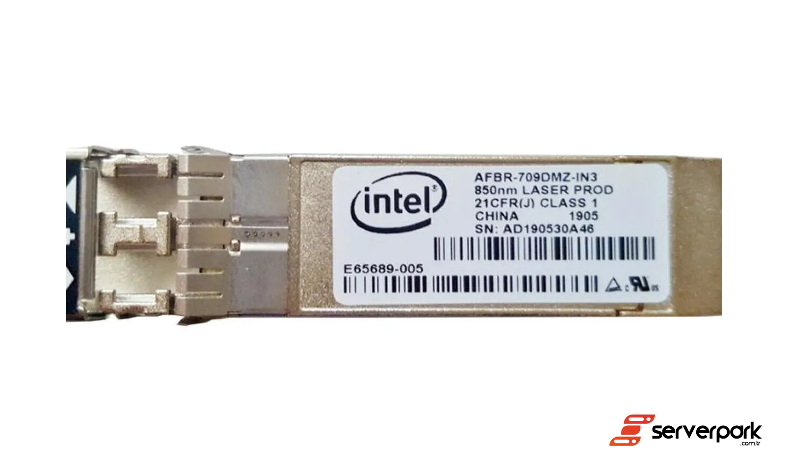 Intel 10Gbps SFP+ Module / Gbic - PN : AFBR-709DMZ-IN3