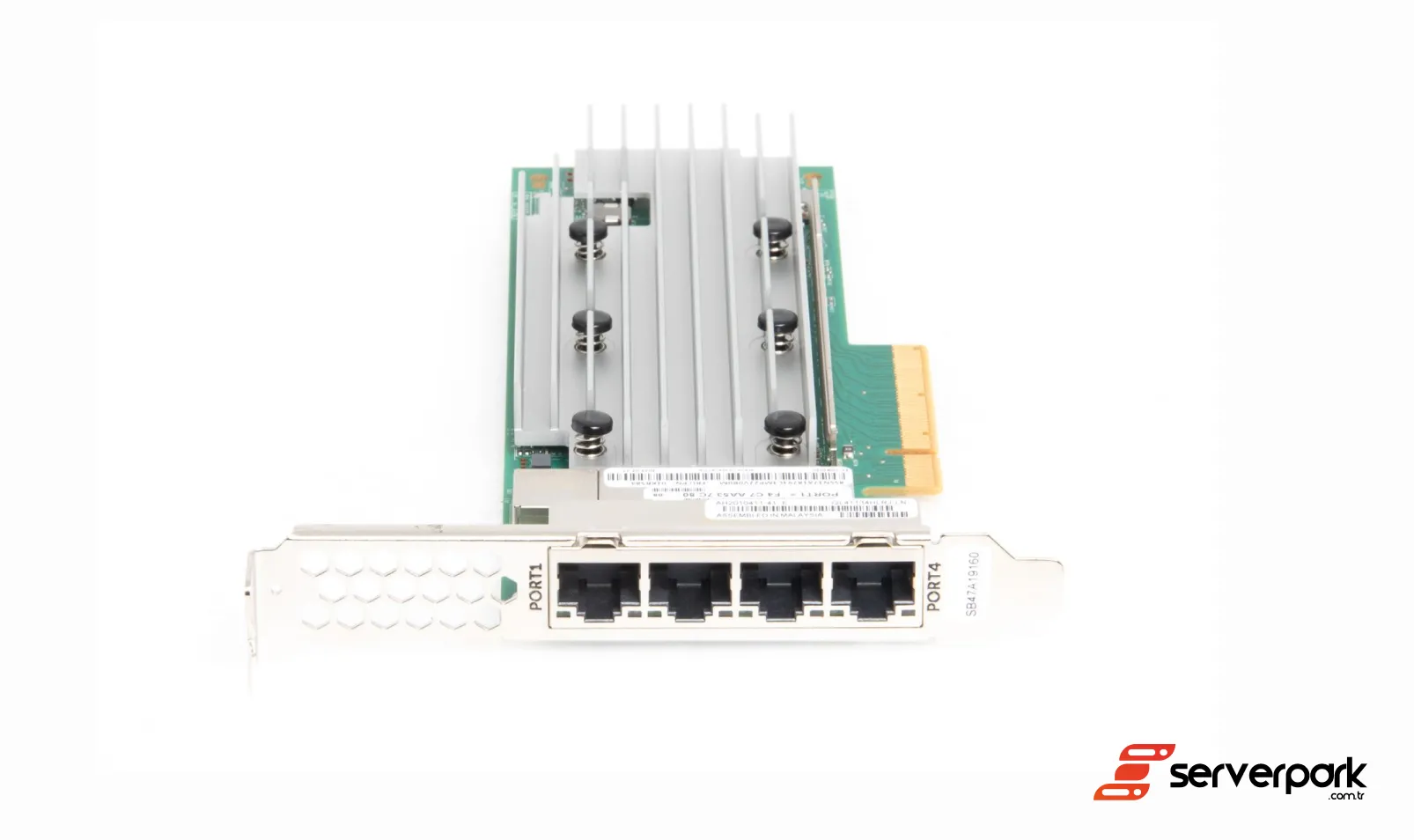 Lenovo QL41134 Quad Port 10G RJ45 Ethernet Kartı - PN: 01KR584 / 4XC7A08225 (HP/LP)