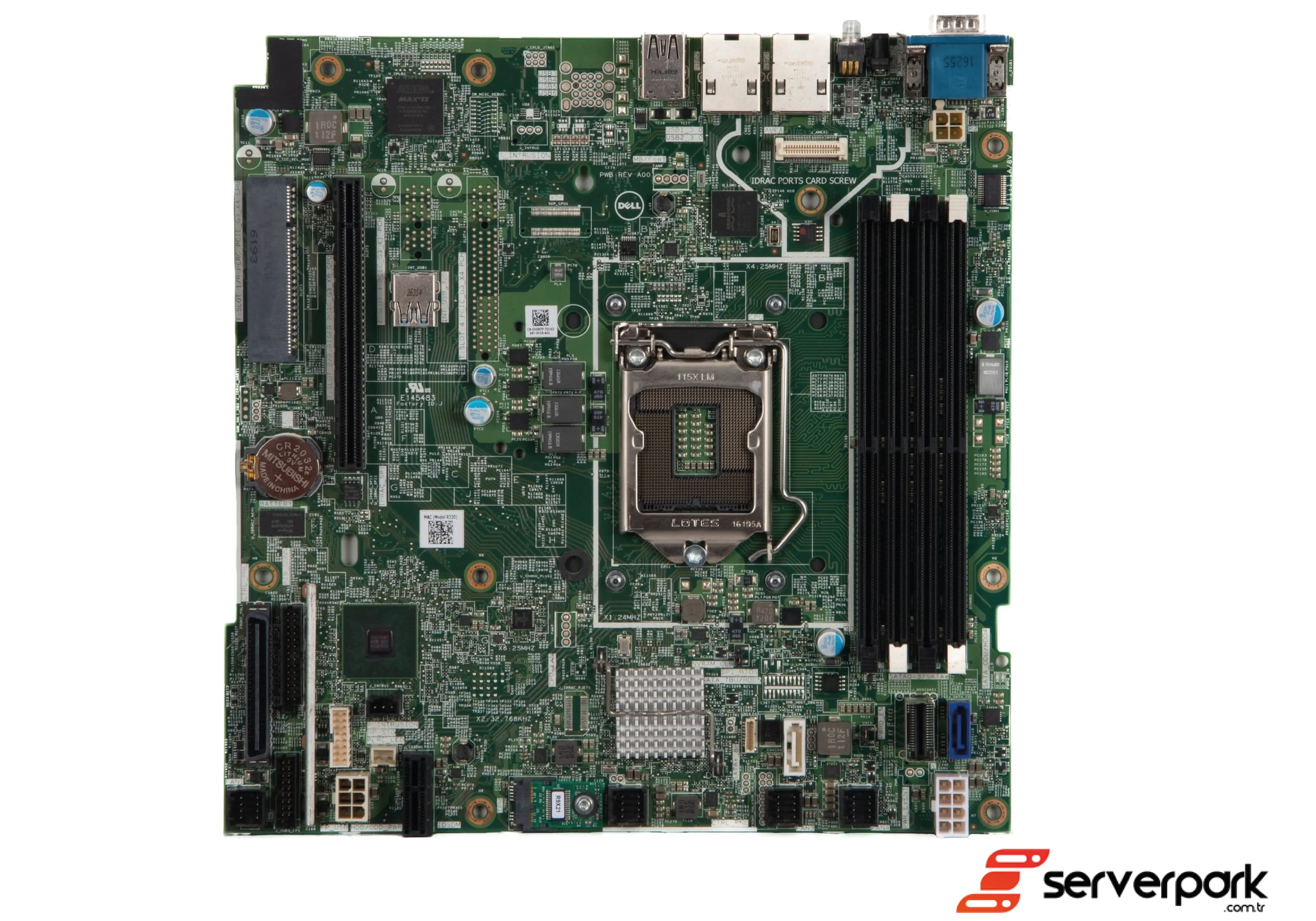 DELL PowerEdge R330 Motherboard - PN : 0H5N7P / H5N7P
