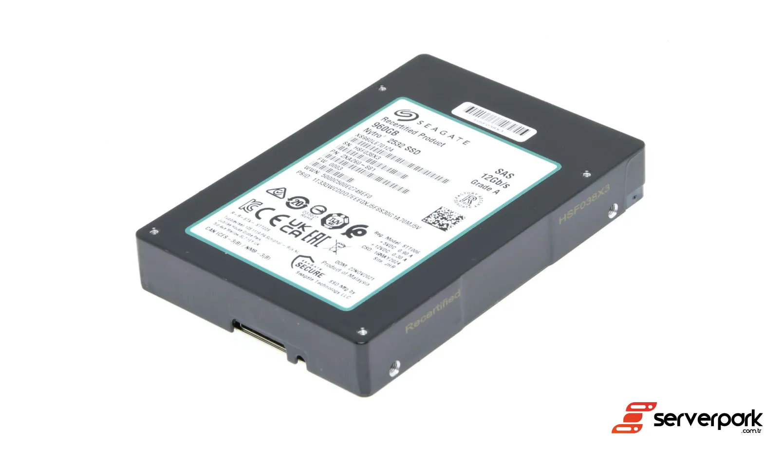 Seagate Nytro 2532 960GB 2,5'' SAS SSD - PN: XS960LE70124