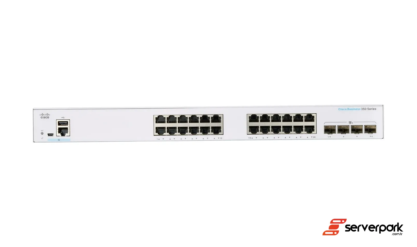 Cisco CBS350-24T-4X-EU 24x 1Gb RJ-45, 4x 10Gb SFP+ - PN: CBS350-24T-4X-EU