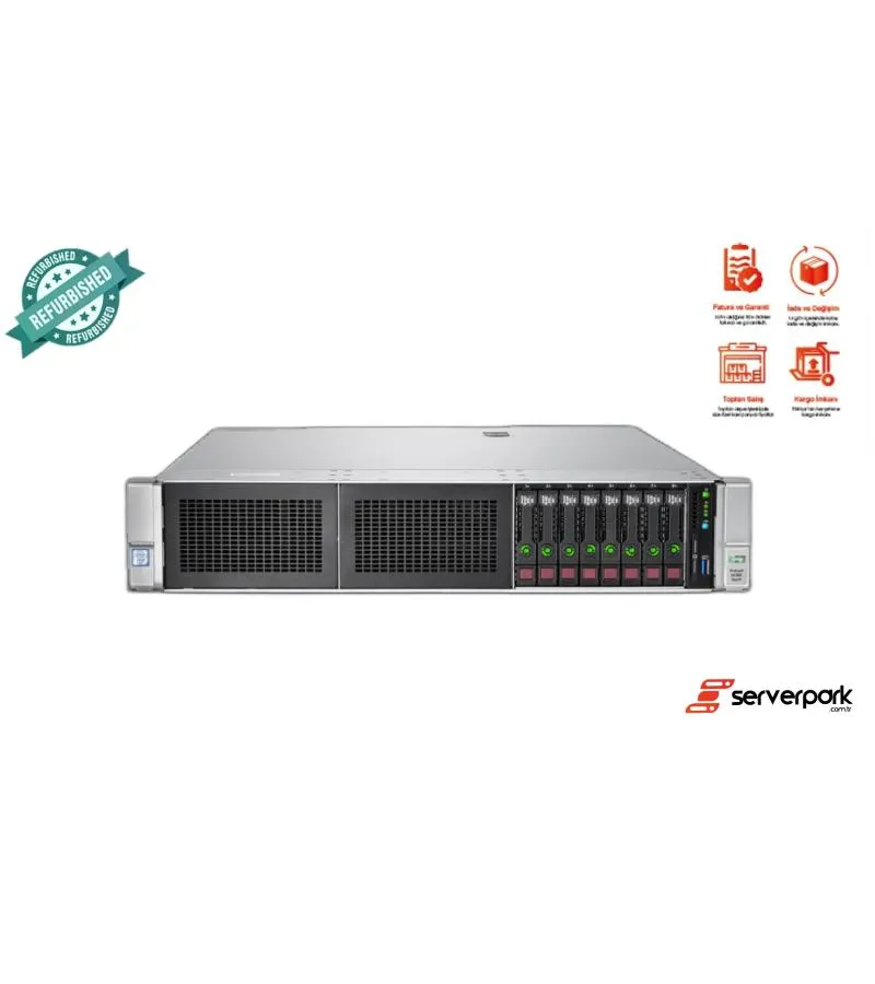 ﻿HP DL 380 GEN9 / 2 x E5 - 2680 V4 CPU / 512 GB DDR4 /  2 GB Raid / 2 x 800 PS  / Universal Raf Kızak