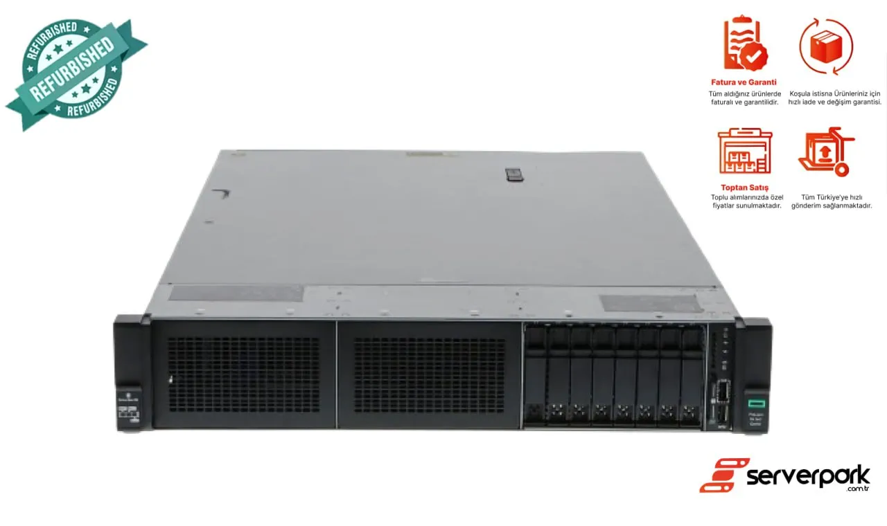 HP DL 560 GEN10 / 4 x Gold 6152 (176 Core) / 1 TB GB DDR4 / 2 GB Raid / 800W PS / Universal Raf Kızak