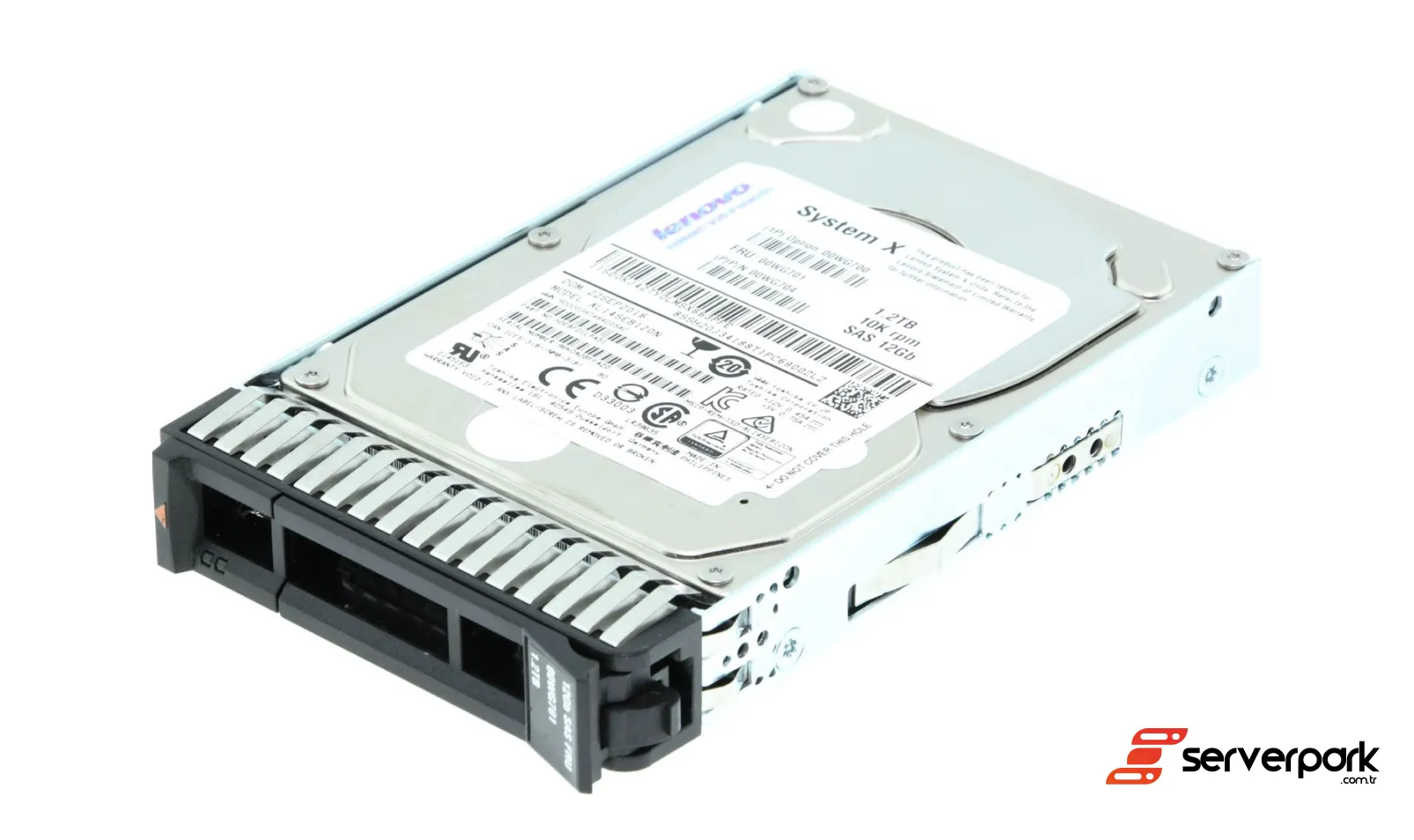Lenovo 1.2TB 2.5' 10K SAS HDD - PN: 00WG701 / 00WG704