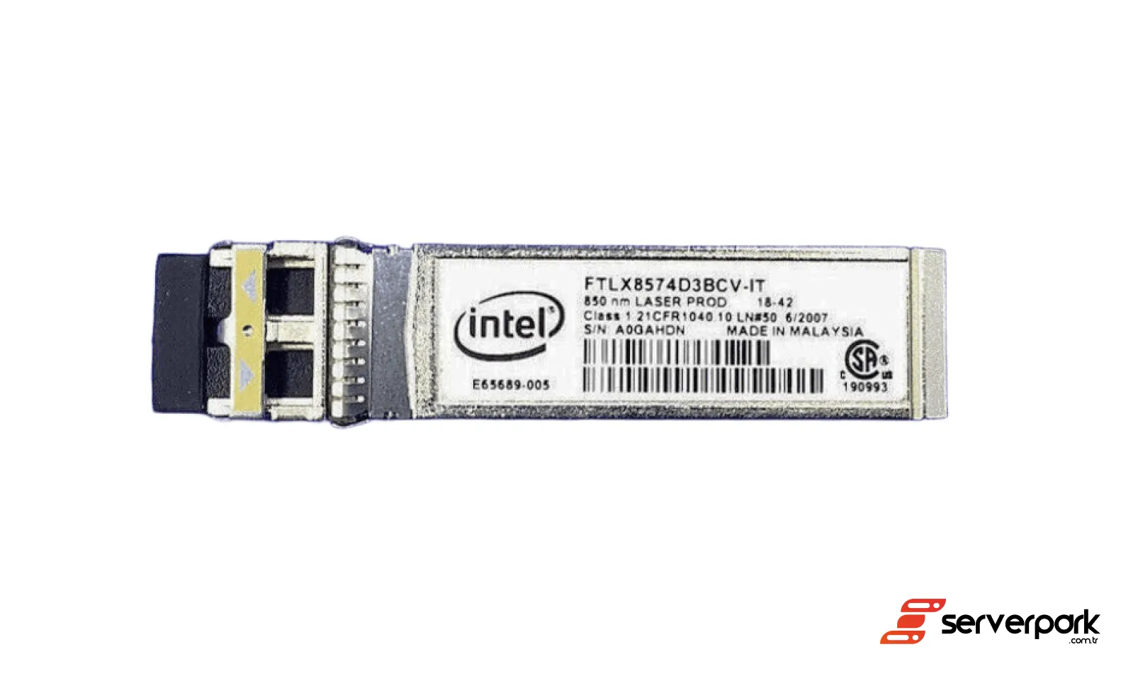 Intel 10G SFP+ Module / Gbic - PN: FTLX8574D3BCV-IT