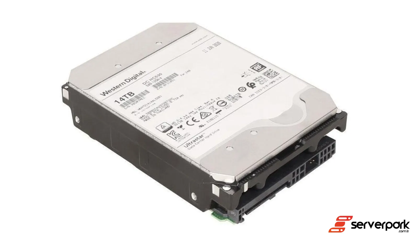 Western Digital 3.5' DC HC530 14TB 7.2K SAS HDD - PN: WUH721414AL5204