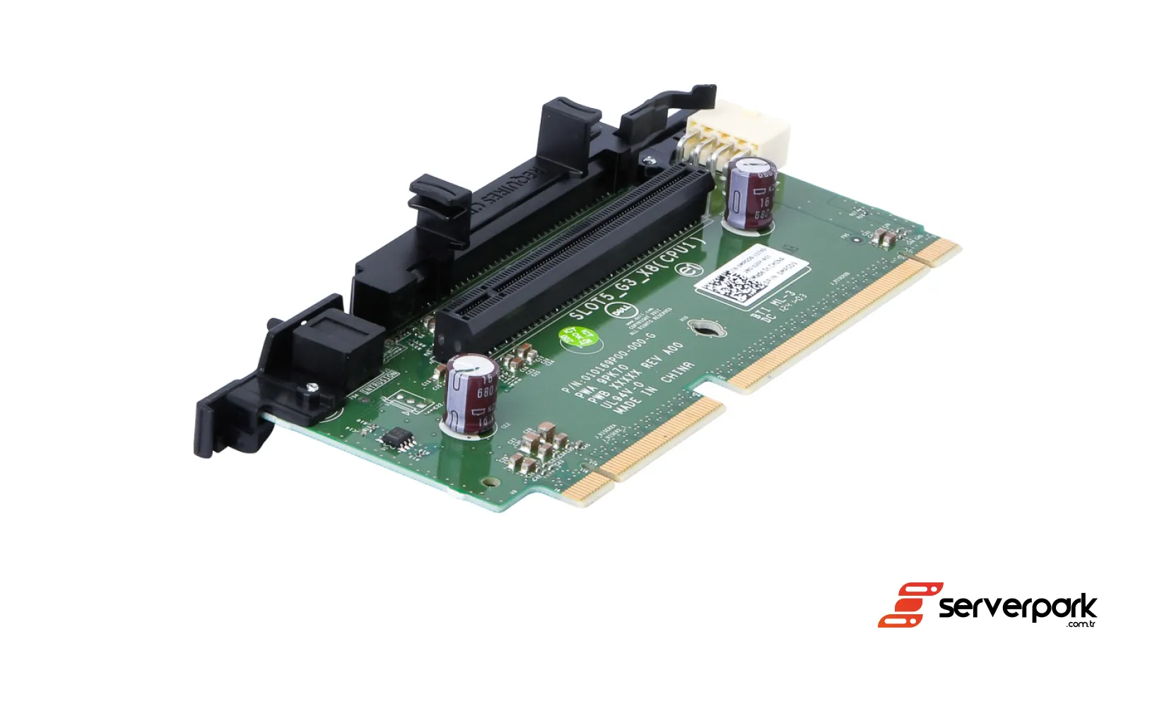 DELL Riser Kart - 1x PCIe x16, 1x PCIe x8 - PowerEdge R720 / R720xd - PN: 0MPGD9 / MPGD9
