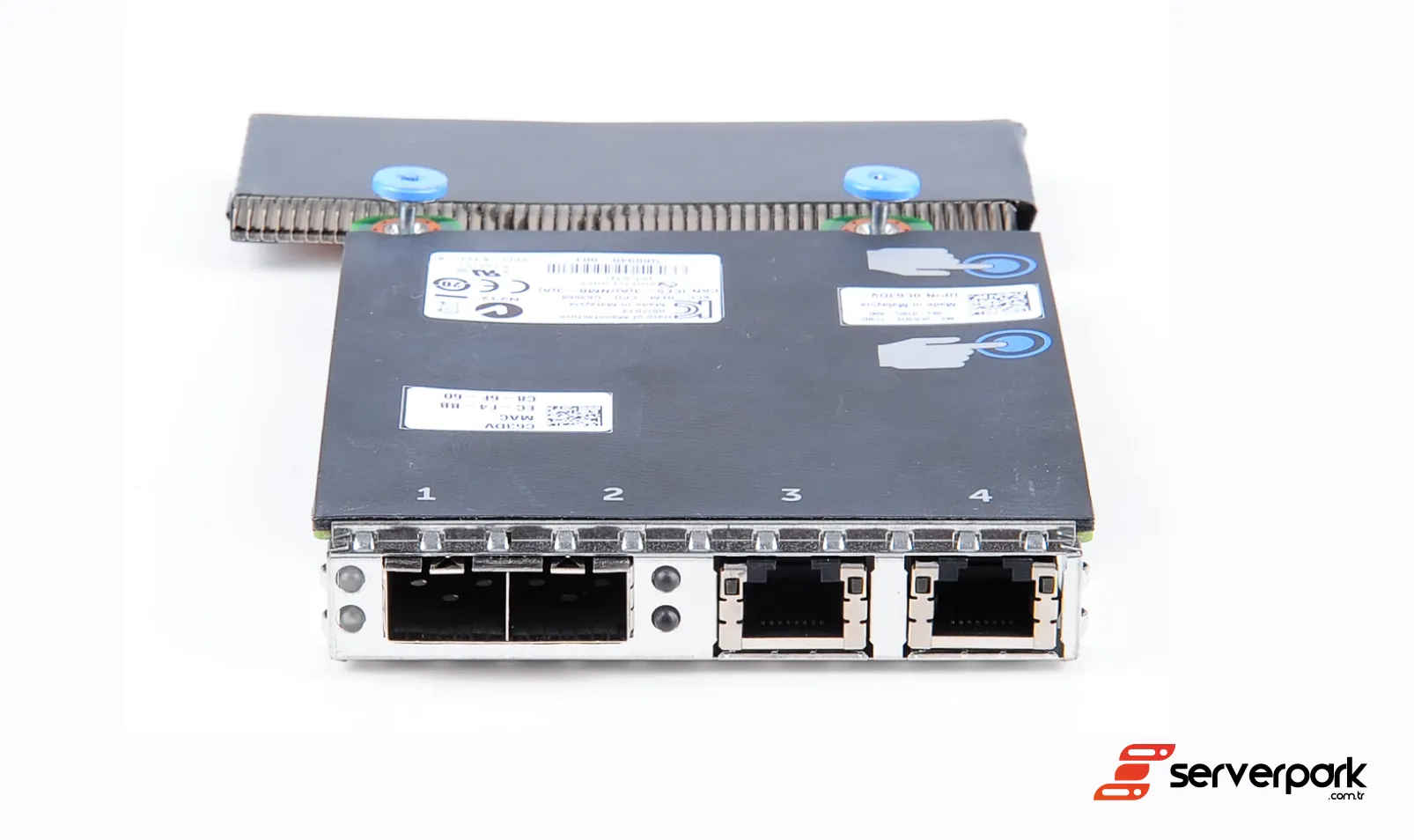 DELL X520/i350 Dual 10G SFP+ / Dual 1G RJ45 Ethernet Kart - PN: 0C63DV / 0262J5