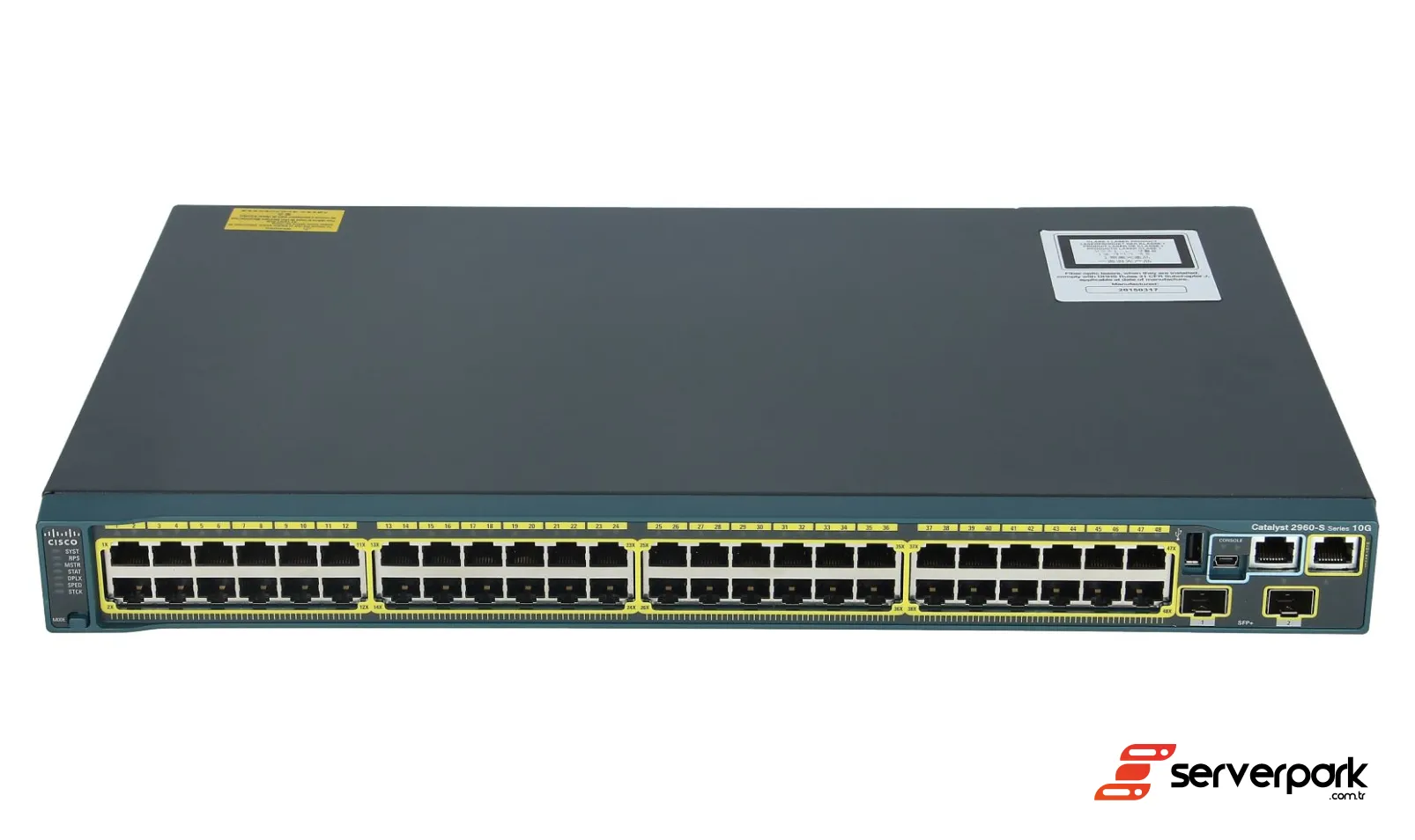 Cisco Catalyst 2960S WS-C2960S-48TD-L 48x 1Gb RJ-45, 2x 10Gb SFP+ - PN: WS-C2960S-48TD-L