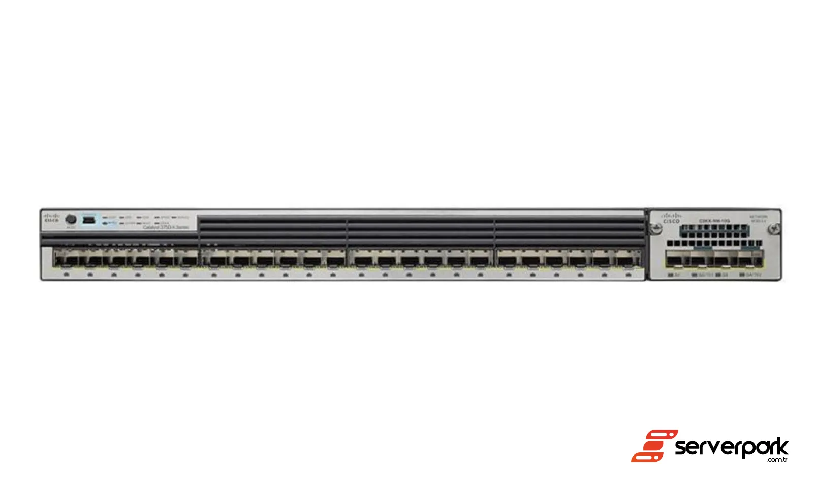 Cisco Catalyst 3750-X WS-C3750X-24P-S 24x Port 1Gb RJ-45 PoE+ 1x PSU - PN: WS-C3750X-24P-S