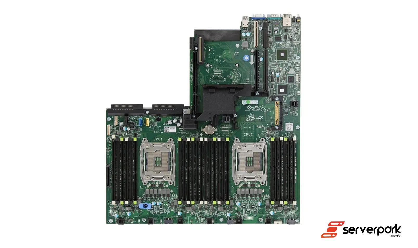 Dell PowerEdge R740xd Server Motherboard – PN: 00WGD1 / 0F9N89 / 0JMK61
