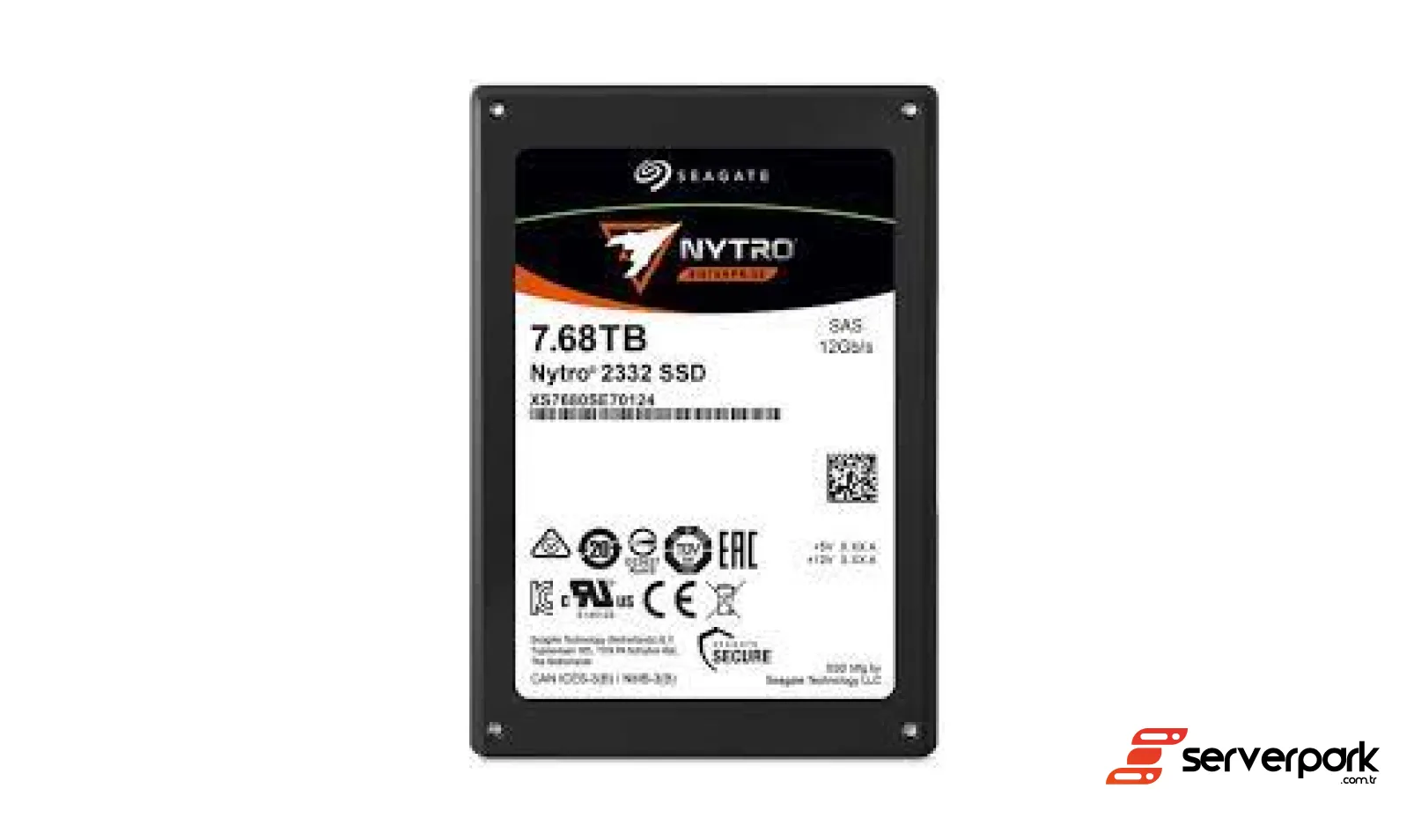 Seagate Nytro 3330 7.68TB 2.5' SAS SSD - PN: XS7680SE70103