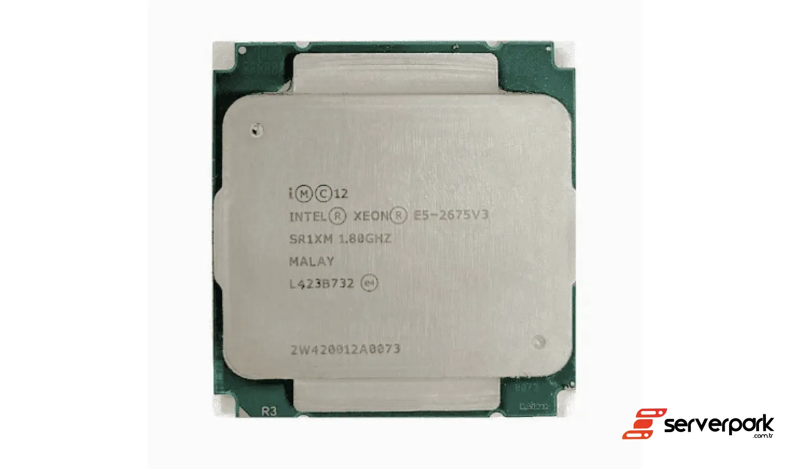 Intel Xeon E5-2675 v3 1.8 GHz	 PN: SR1XM