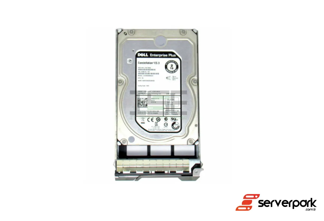 DELL EqualLogic 2TB 3.5' SAS Hard Disk - PN: 02P4N9 / 2P4N9