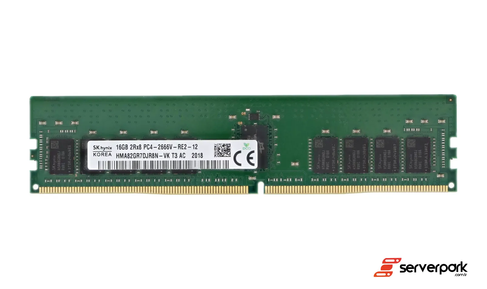 SK hynix 16GB 2Rx8 PC4-2666V R-DIMM DDR4 REG ECC - PN : HMA82GR7DJR8N-VK