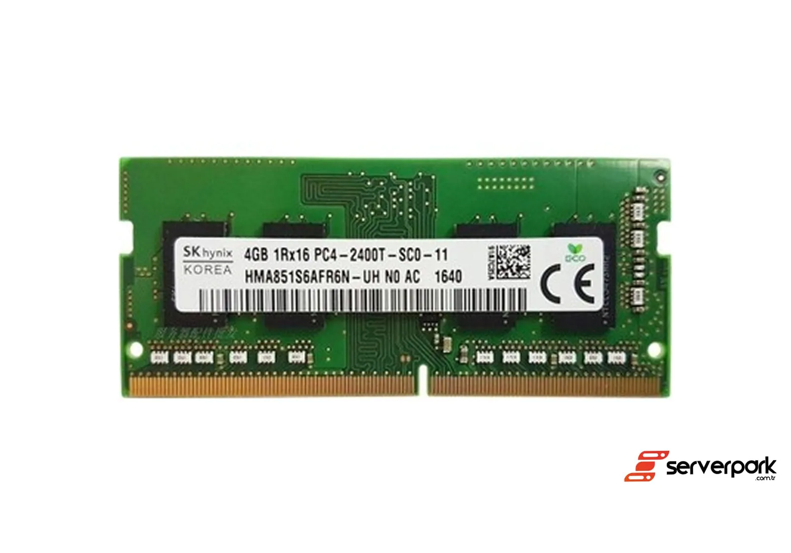 SK hynix 4GB 1Rx8 PC4-2400T  DDR4  ECC PN: HMA451U7AFR8N-UH
