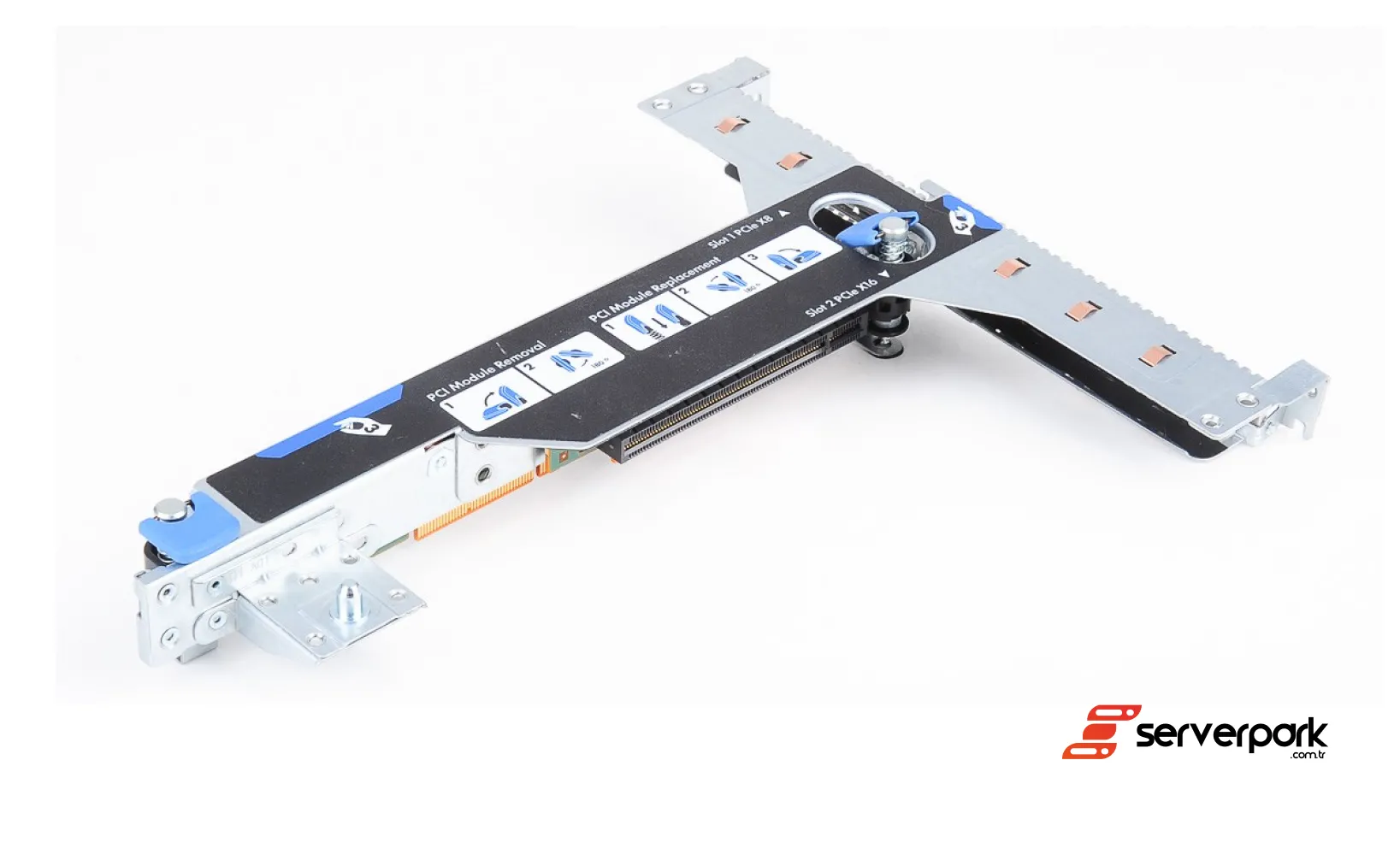 HP Riser Kart - 2x PCI-E - ProLiant DL360p G8 / Gen8 - PN: 671352-001